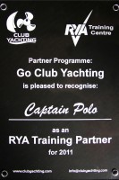 Сертификат RYA Traning Centr