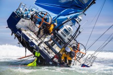 Team Vestas: авария в Индийском океане